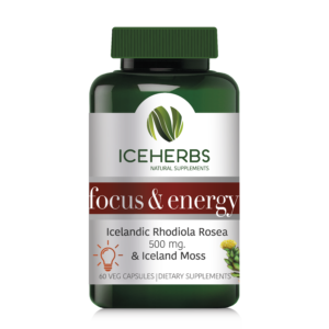 ICELANDIC RHODIOLA ROSEA & ICELAND MOSS