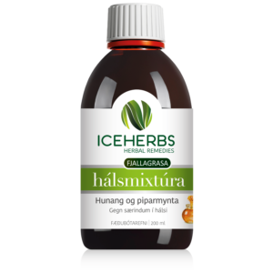 HÁLSMIXTÚRA HUNANG & PIPARMYNTU